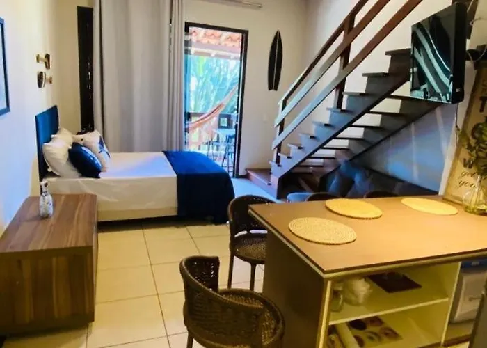 Duplex No Centrinho De Pipa Cozinha E 2 Banheiros