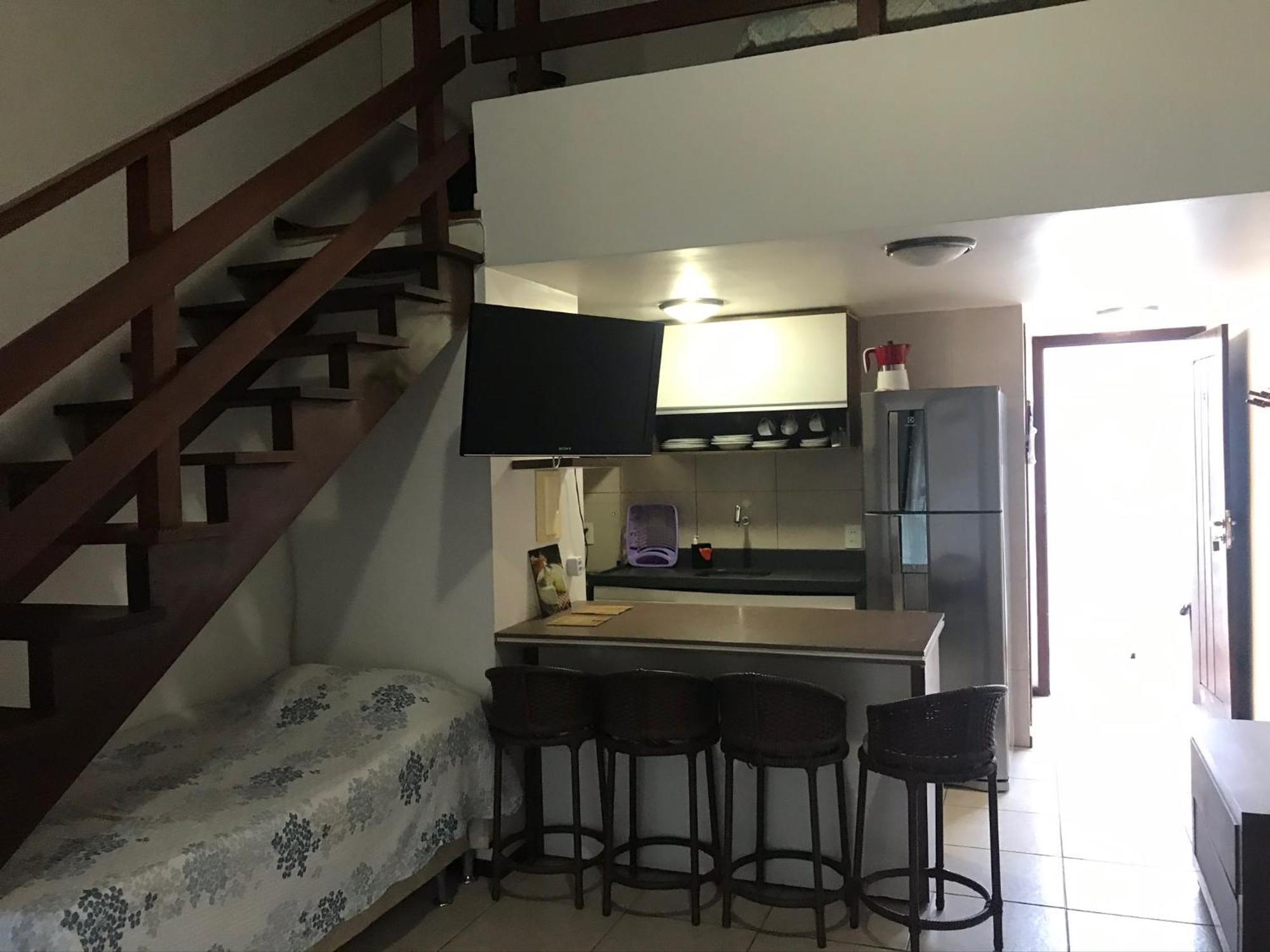 Apartamento Duplex No Centrinho De Pipa Cozinha E 2 Banheiros *